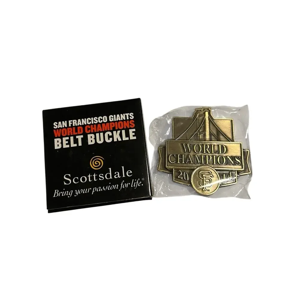 San Francisco Giants Gold Tint  Belt buckle NWT